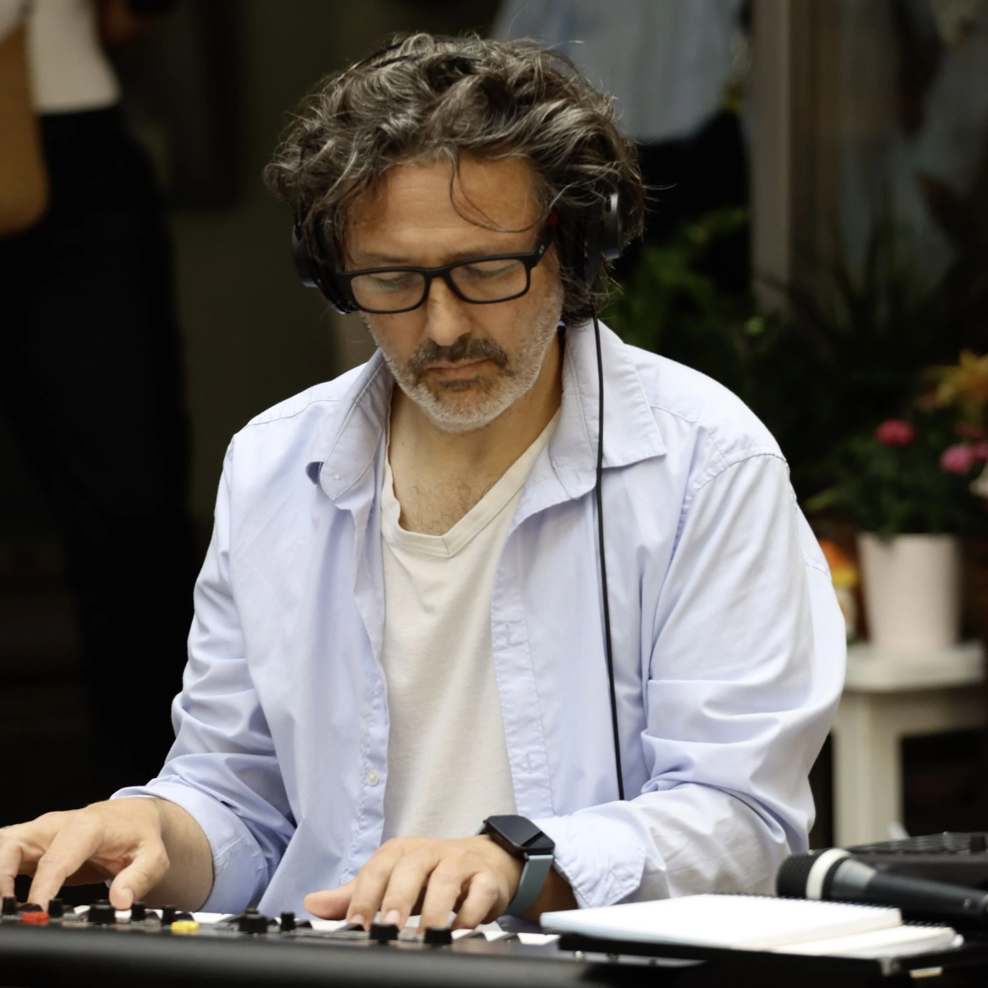 Marc Charmet, the pianist and composer behind Charmey